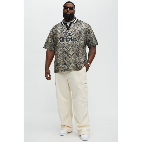 New! Saints Studio Snake L.A. Johnny Collar Soccer Jersey Small | MSRP: $58 - Picture 11 of 11